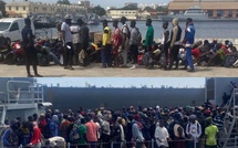 La Marine nationale intercepte une pirogue avec 119 migrants au large de Djiffère